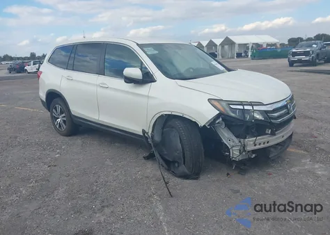 2017 Honda Pilot Ex z USA, uszkodzony, nr VIN 5FNYF5H34HB011318